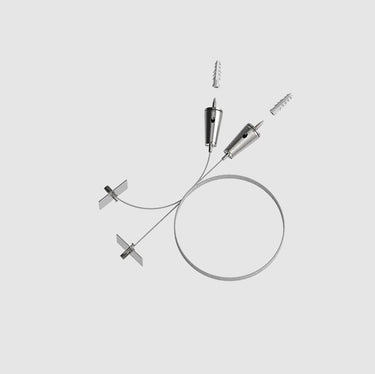 Kit sospensione (2 pezzi + 2 cavi 5 metri)
